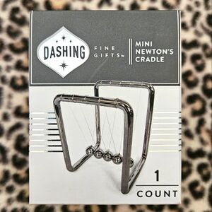 Dashing Fine Gifts Mini Newton's Cradle, EUC, Stocking Stuffer Gift